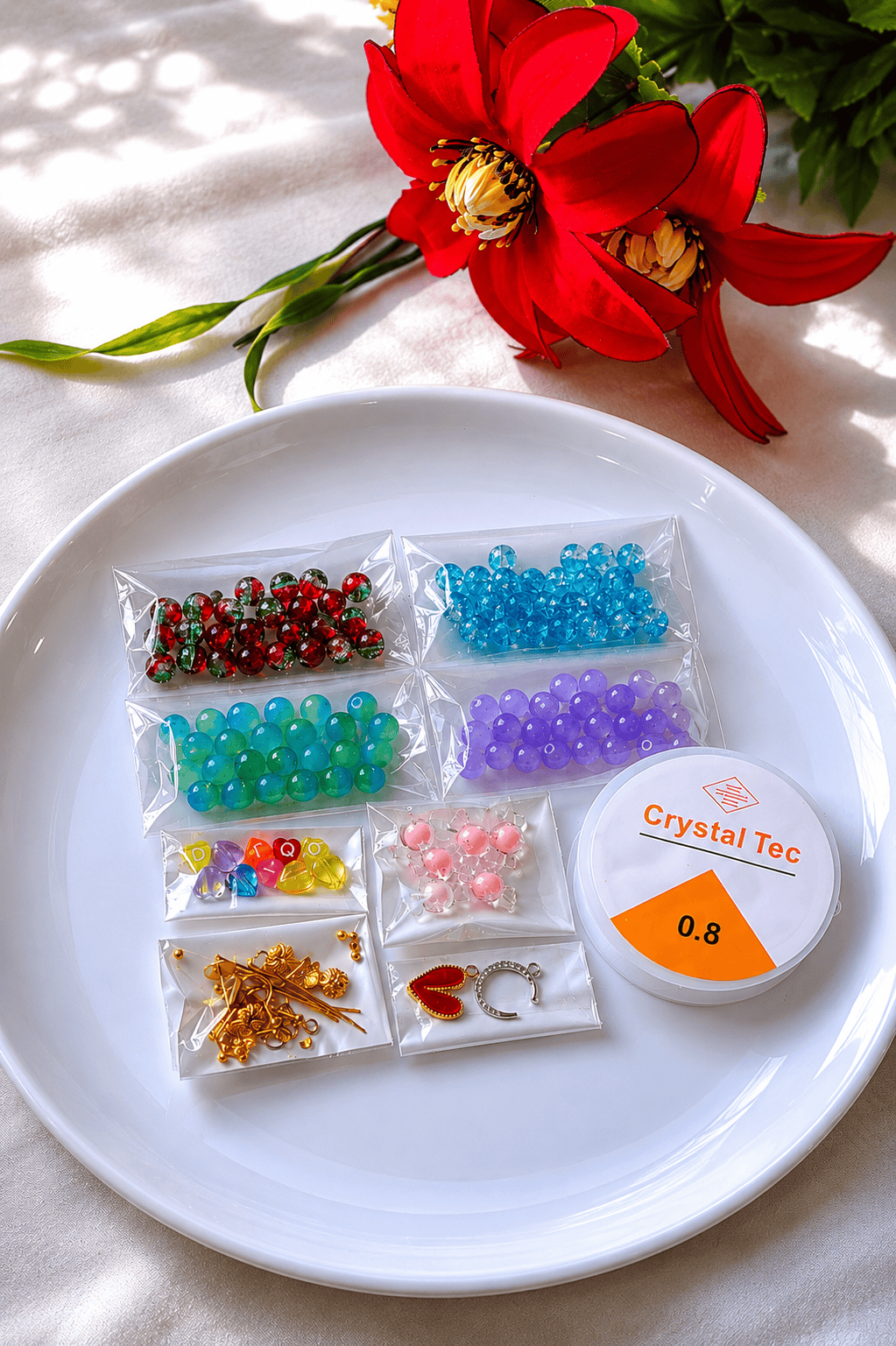 Beads raw material