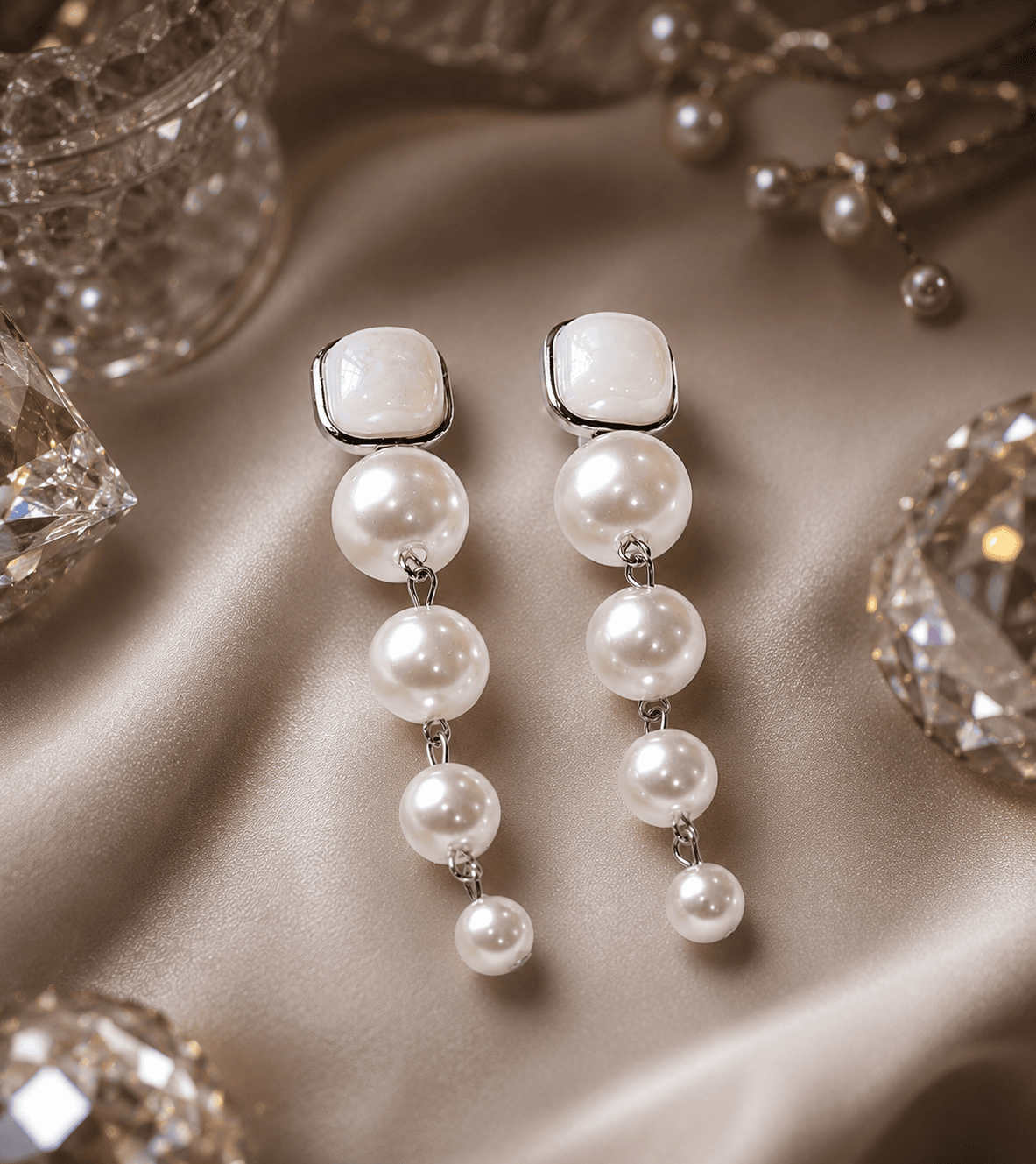 Korean Pearl earring