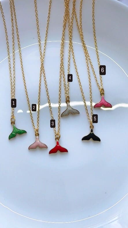 Dolpine tail dollar chain