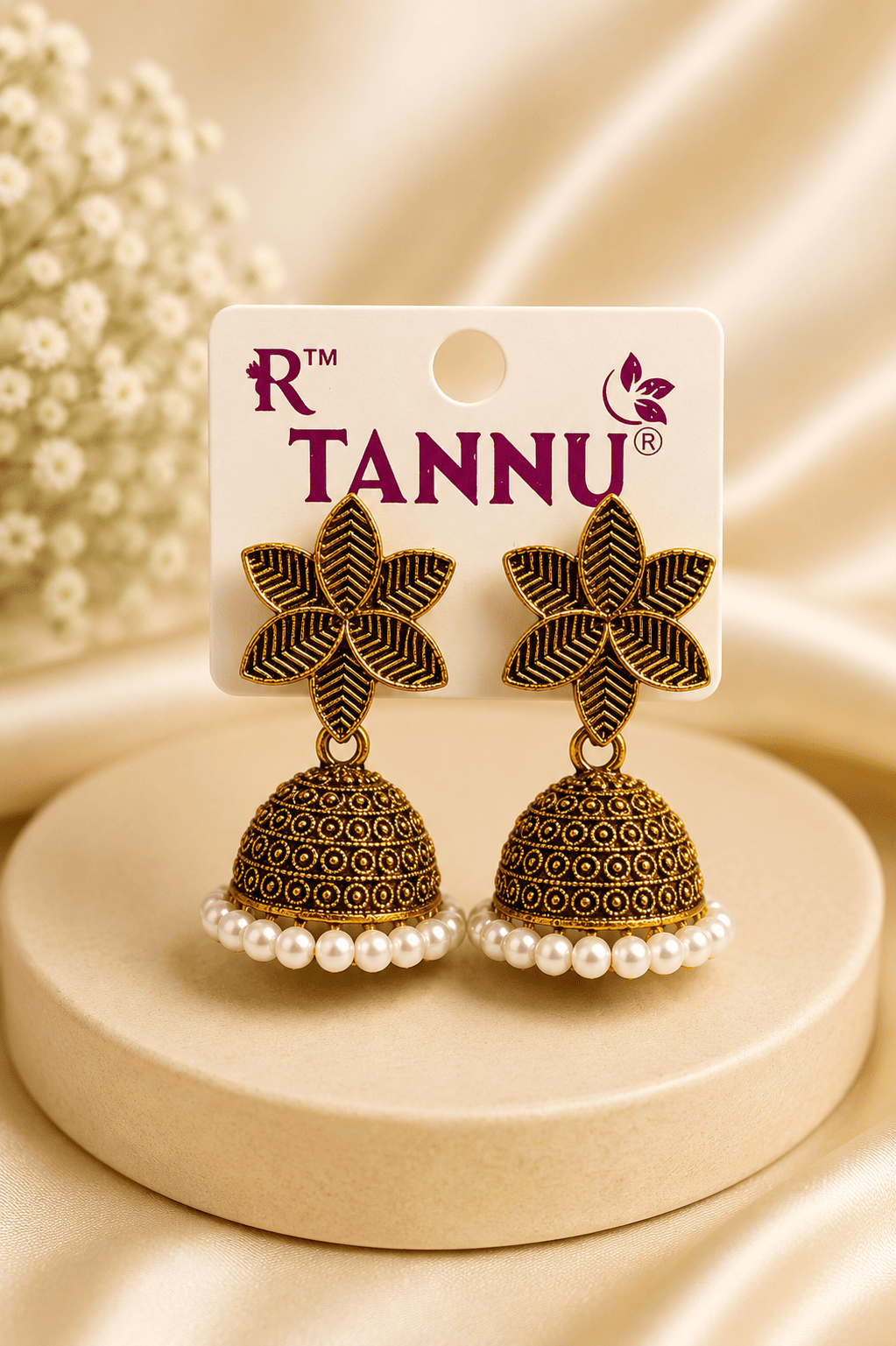 FLOWER jhumka