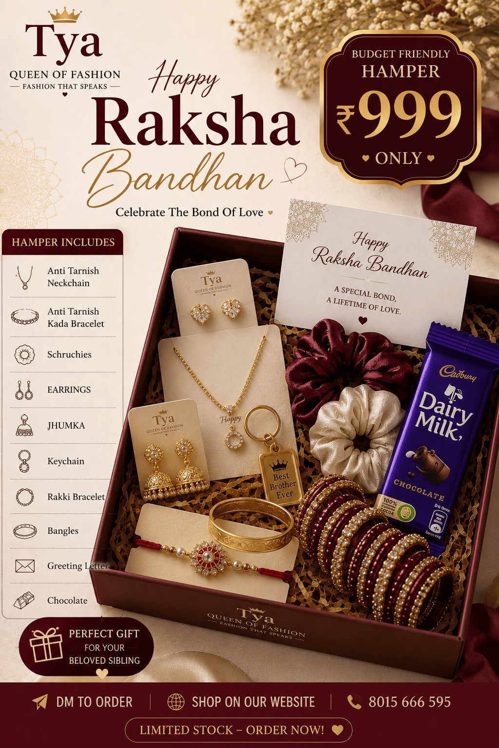 Raksha bandhan Hamper (Extra large hamper )