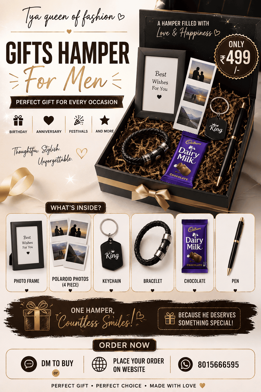 MEN'S HAMPER (Small hamper )