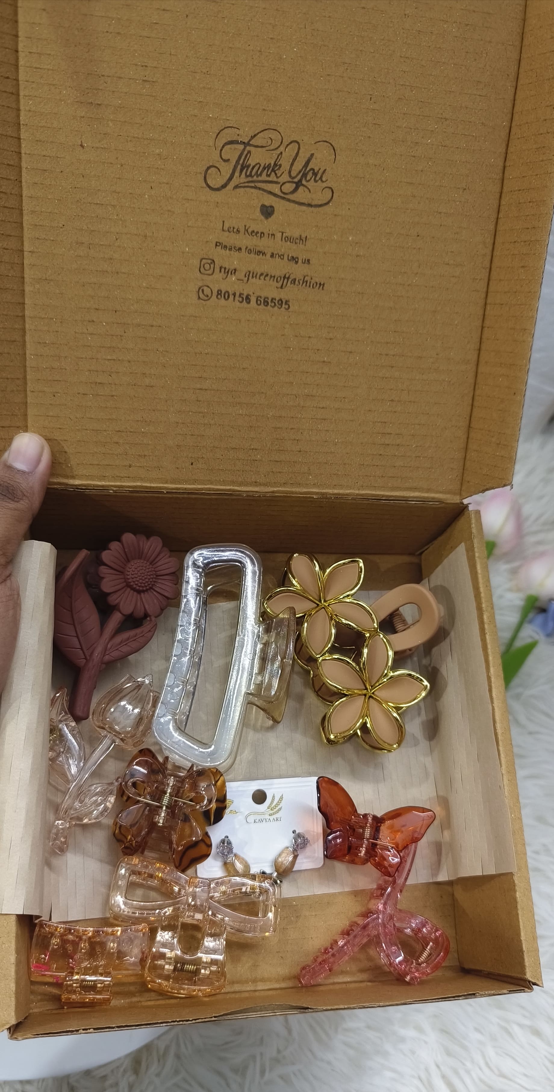 Honey brown hamper